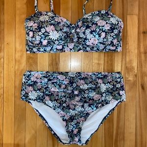 Target Kona Sol high waisted bikini set